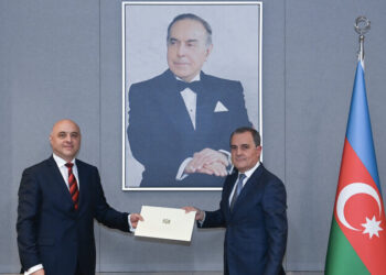 Ceyhun Bayramov Gürcüstanın yeni səfiri ilə görüşdü