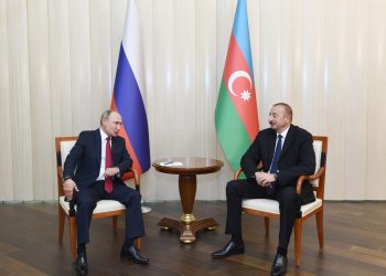 Azərbaycan və Rusiya prezidentlərinin təkbətək görüşü keçirilir -FOTO