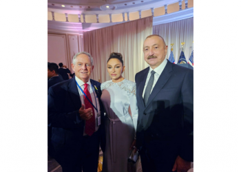 İlham Əliyev və Mehriban Əliyeva BMT Baş Assambleyasının rəsmi qəbulunda iştirak ediblər