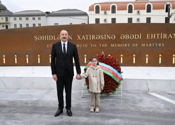 Hikmət Hacıyev Prezidentin balaca Nilayla fotosunu paylaşdı