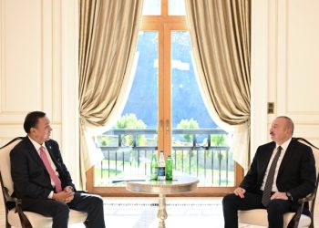 Prezident İlham Əliyev Qəbələdə TDT-nin Baş katibini qəbul edib