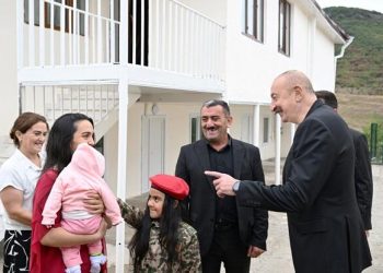 Prezident Xocalıda bu ailənin qonağı oldu – Foto