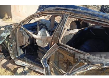 Culfada ağır qəza: 4 polis öldü