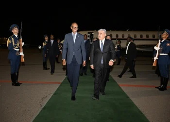 Ruanda Prezidenti Azərbaycana rəsmi səfərə gəlib