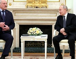 Putin və Lukaşenkonun danışıqları yekunlaşıb